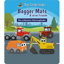TONIES Tonie Sing Kinderlieder - Bagger Mats & Seine Freunde: Die Schönsten Fahrzeuglieder -Tonies g9elchpgn6pqxnly061jx9ita2xm